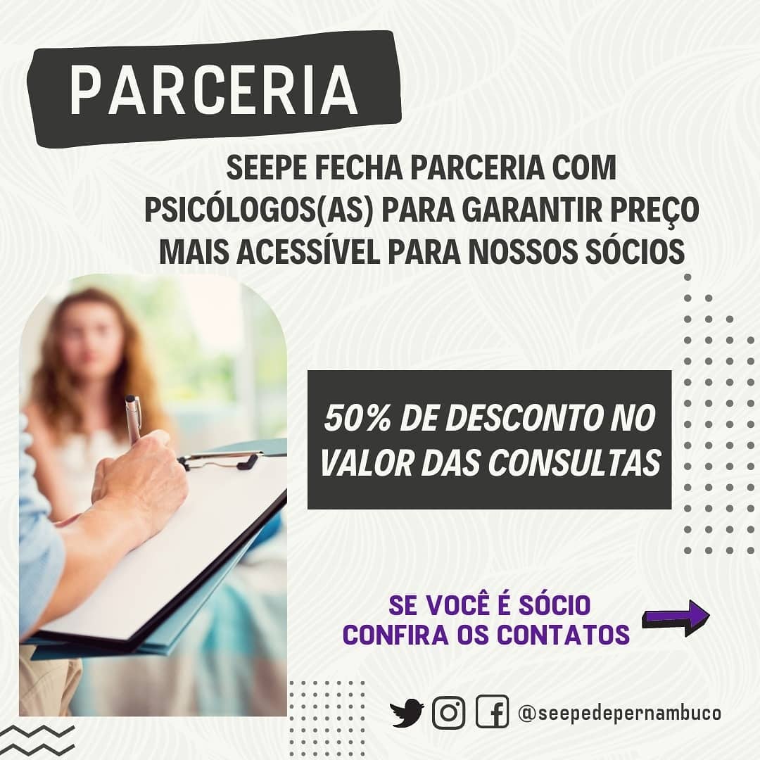 Parcerias | Descontos exclusivos em atendimento psicológico